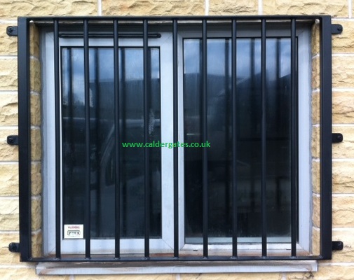 Heavy duty metal window grill 20mm bar